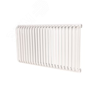 Радиатор стальной двухтрубчатый 500/100/22 боковое подключение белый глянцевый