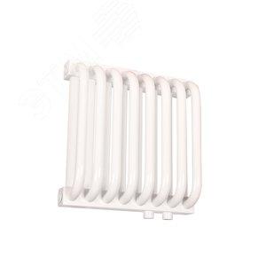 Радиатор стальной двухтрубчатый 300/100/14 нижнее правое подключение белый глянцевый