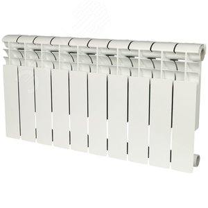 Радиатор биметаллический секционный 350/80/10 боковое подключение