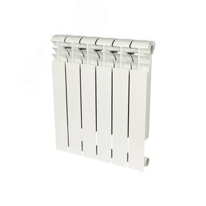 Радиатор биметаллический секционный 500/80/6 боковое подключение