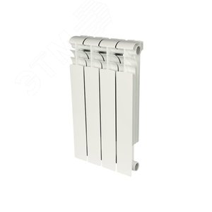 Радиатор биметаллический секционный 500/80/4 боковое подключение