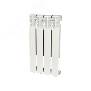 Радиатор биметаллический секционный 500/78/4 боковое подключение