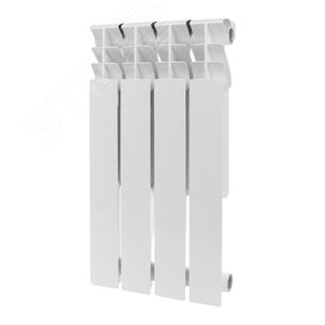 Радиатор алюминиевый секционный 500/96/4 боковое подключение