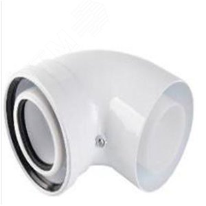 Отвод промежуточный раструбн 90 гр 60/100