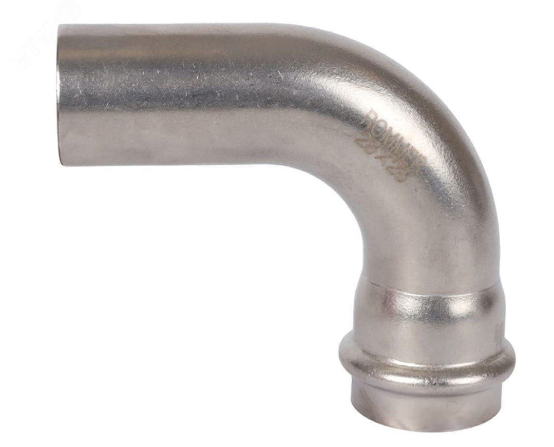 Угольник ВН 28 90 град., нержавеющая сталь, пресс