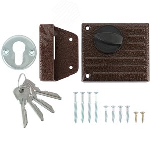 Замок накладной Зенит ЗН1-2, медь