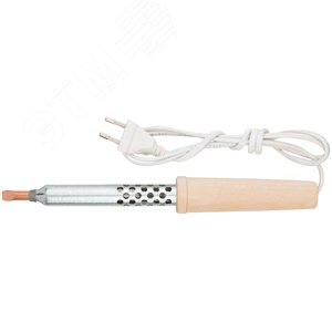 Паяльник 220 В, деревянная ручка 100 Вт