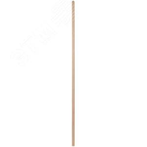Черенок березовый для щеток, грабель, мётл, диаметр 25 мм, L=1200 мм, высший сорт