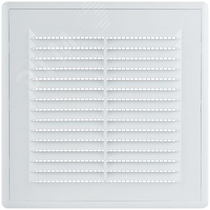 Решетка вентиляционная, пластиковая, 150 х 150 мм, съемная, с сеткой