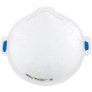 Полумаска фильтрующая, FFP1, полипропиленовая, 3-х слойная без клапана