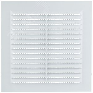 Решетка вентиляционная, пластиковая, 150 х 150 мм, с сеткой