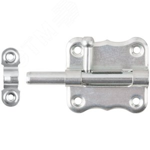 Шпингалет накладной, 60 мм, цинк