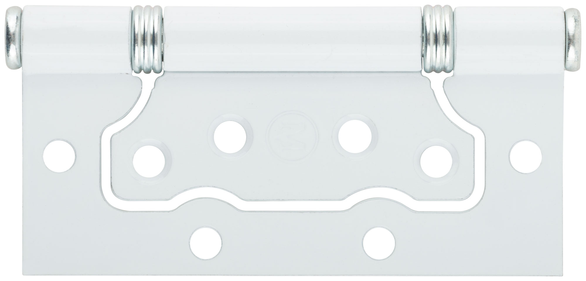 Петля дверная универсальная (без врезки) ПНУ-100 полимер ( белая )