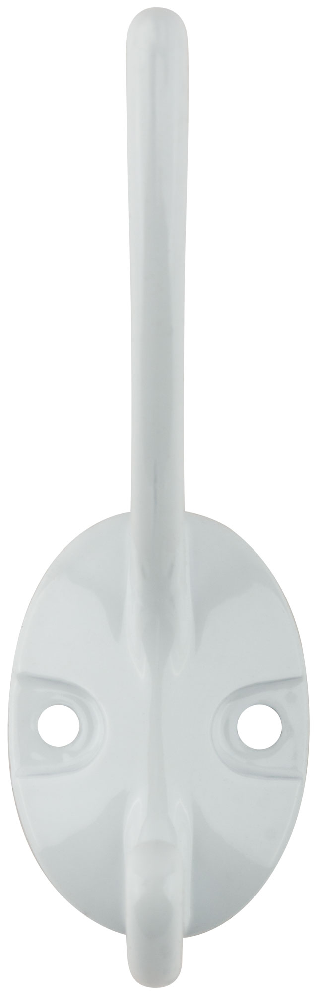Крючок-вешалка двойной, белый