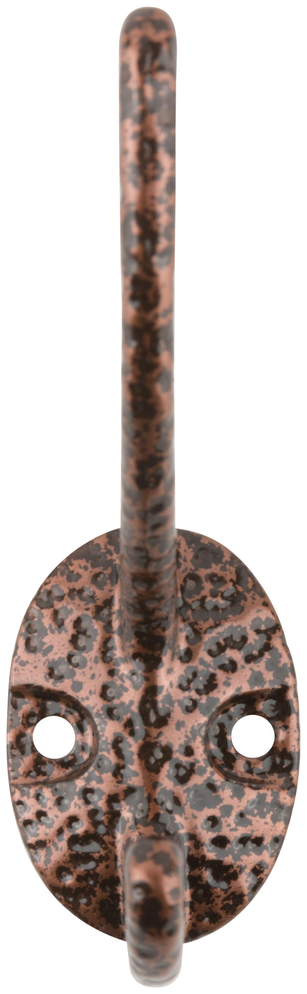 Крючок-вешалка двойной, антик медь