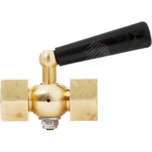 Кран трехходовой для манометра М20х1.5 х 1/2' ВВ с фторопластовой прокладкой и натяжной гайкой