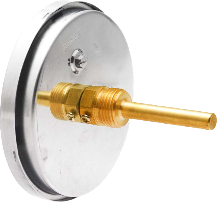 Термометр биметаллический осевой БТ-51.211 -40-60 1/2' 64 кл.1.5