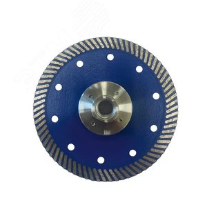 Диск отрезной алмазный ТУРБО по натуральному камню с фланцем М14 125х2,2 мм