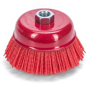 Щетка чашечная для УШМ с нейлоновым ворсом 100 мм