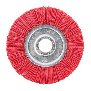 Щетка дисковая для УШМ с нейлоновым ворсом 125 мм