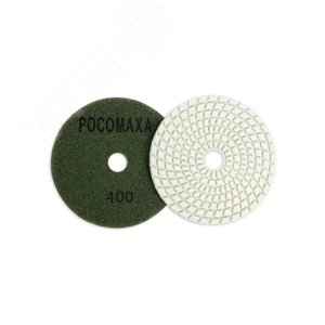 Круг алмазный гибкий шлифовальный 100 мм мокрая шлифовка зерно 400
