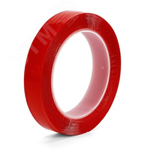 Лента двухсторонняя клейкая на акриловой основе 12 мм- 5 м