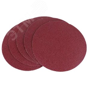 Круг шлифовальный под липучку 125 мм зерно 36 5 шт уп.