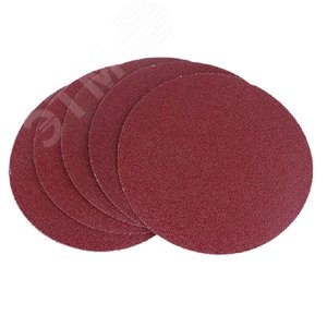 Круг шлифовальный под липучку 125 мм зерно 180 5 шт уп.