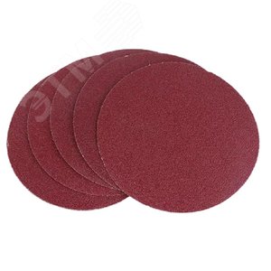 Круг шлифовальный под липучку 125 мм зерно 1200 5 шт уп.