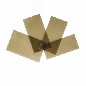 Комплект подложек (107х55) к щитку для электросварщиков Optrel e684 (РС бронза) (внутреннее стекло из поликарбоната к щитку для электросварщиков Optre