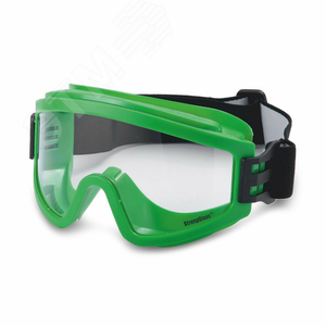 Очки защитные закрытые с непрямой вентиляцией ЗН11 PANORAMA StrongGlass (2С-1.2 РС) (панорамное защитное стекло с непрямой вентиляцией, бесцветные, - 