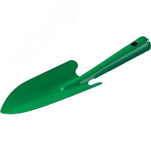 РОСТОК длина 170 мм, широкий, углеродистая сталь, металлическая ручка, посадочный совок (421421)