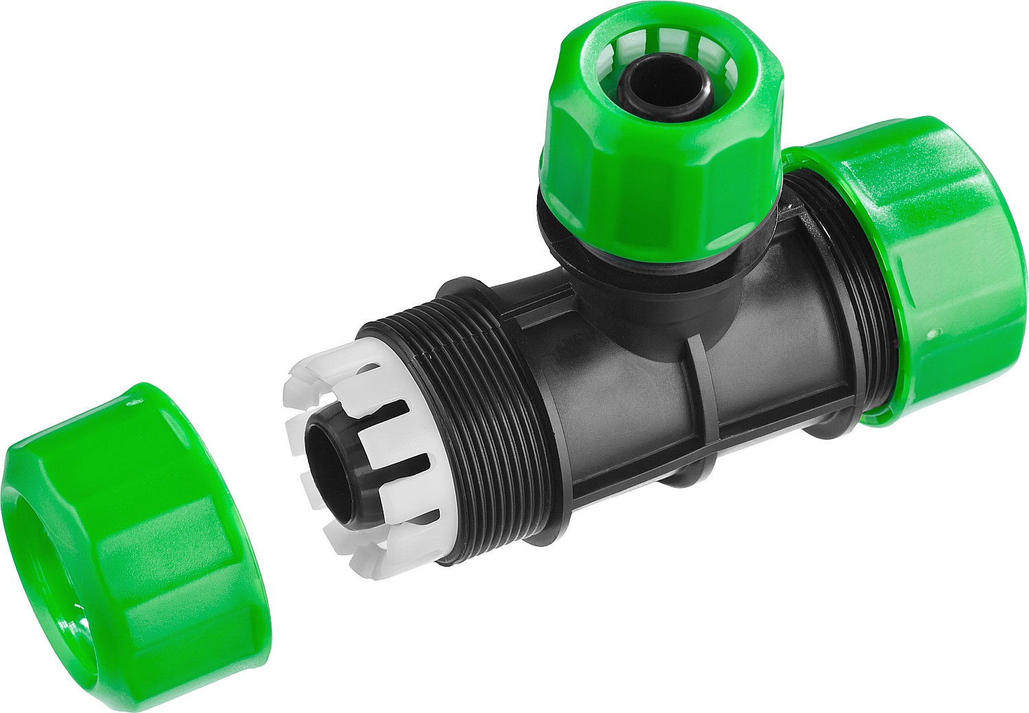 РОСТОК RW-X2, 1/2″ х 3/4″ х 3/4″, пластик ABS, цанговый тройник (426371)