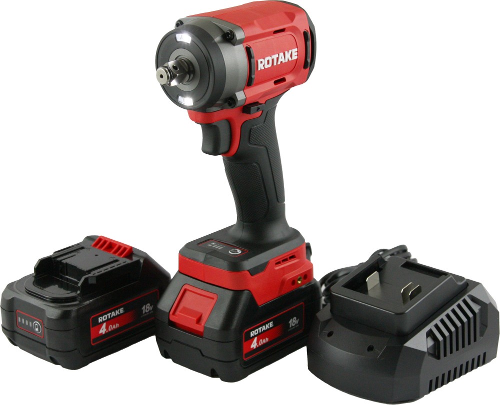 8811 (T1-40D) Гайковерт ударный аккумуляторный бесщёточный 1/2"DR, 18В, 680 Нм