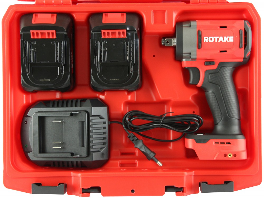 8811 (T1-40D) Гайковерт ударный аккумуляторный бесщёточный 1/2"DR, 18В, 680 Нм