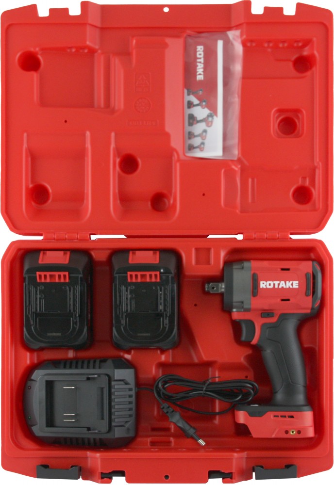 8811 (T1-40D) Гайковерт ударный аккумуляторный бесщёточный 1/2"DR, 18В, 680 Нм