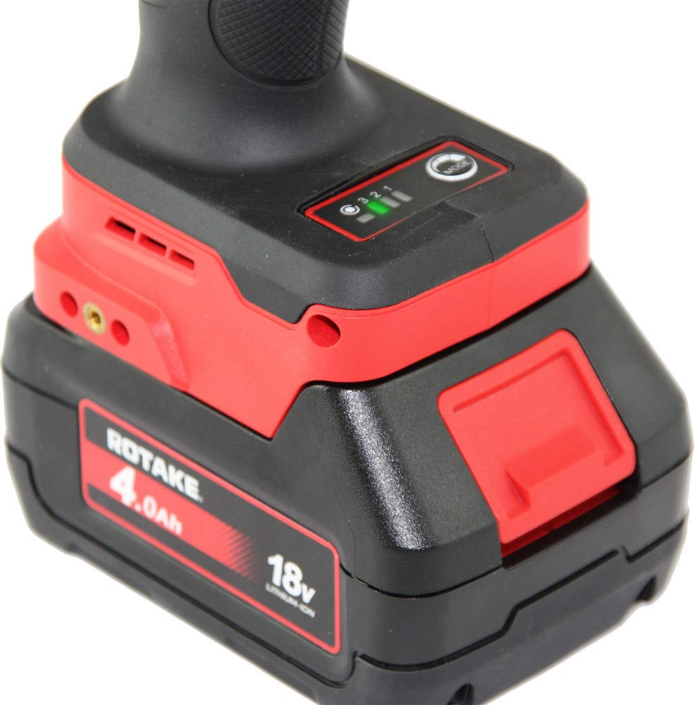 8812 (T2-40D) Гайковерт ударный аккумуляторный бесщёточный 1/2"DR, 18В, 1180 Нм