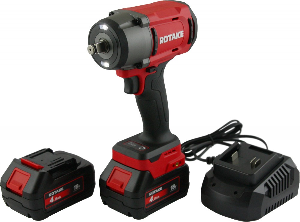 8812 (T2-40D) Гайковерт ударный аккумуляторный бесщёточный 1/2"DR, 18В, 1180 Нм