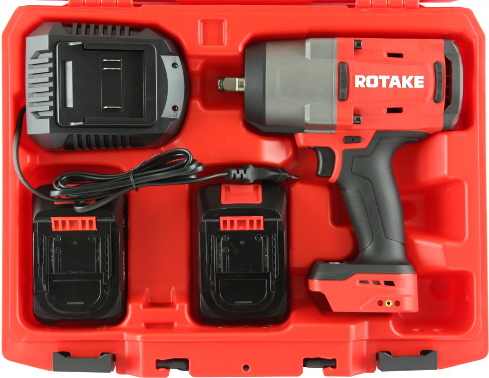 8813 (T3-40D) Гайковерт ударный аккумуляторный бесщёточный 1/2"DR, 18В, 1880 Нм