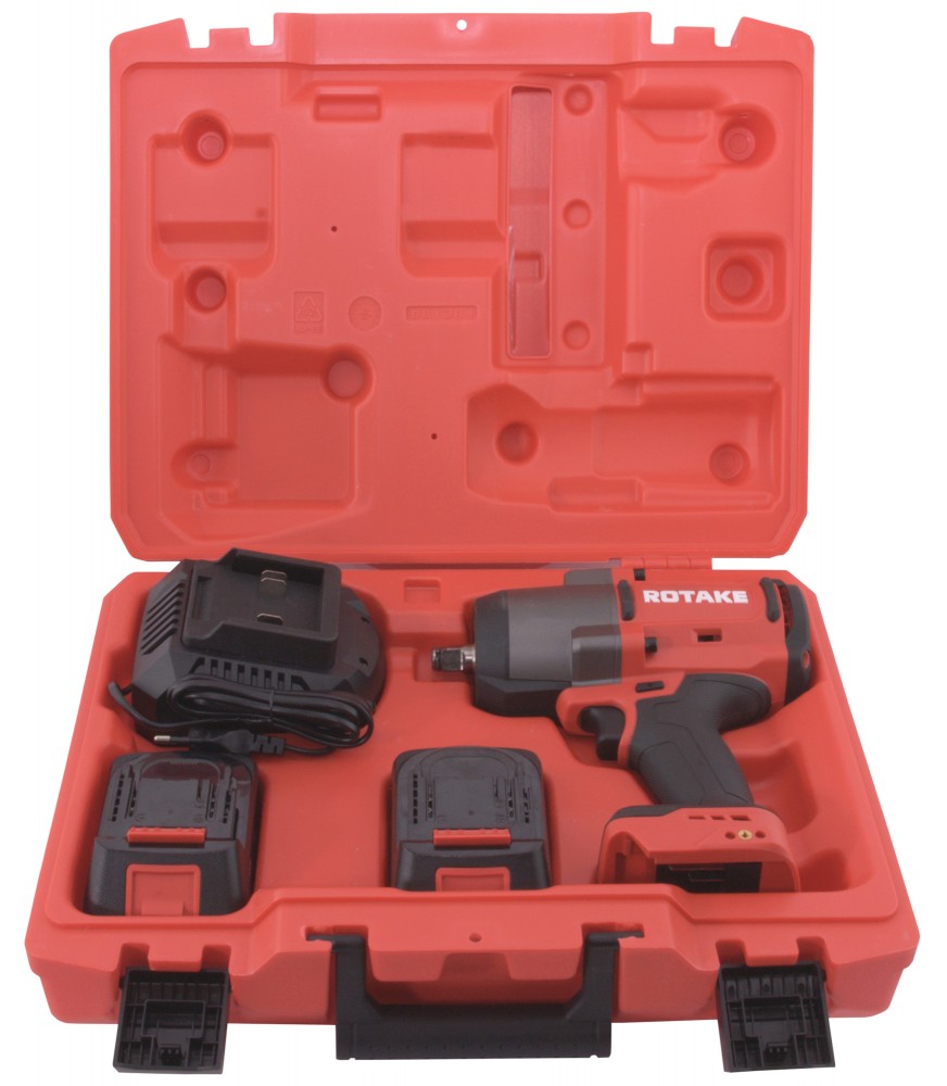 8813 (T3-40D) Гайковерт ударный аккумуляторный бесщёточный 1/2"DR, 18В, 1880 Нм