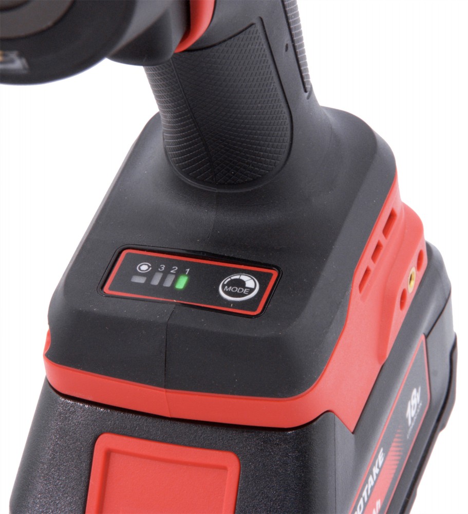 8813 (T3-40D) Гайковерт ударный аккумуляторный бесщёточный 1/2"DR, 18В, 1880 Нм