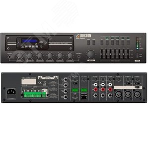 Усилитель МХ-600 USB-проигрыватель-тюнер-усилитель600 Вт, 3 микр.+ 3 унив. входа, 5 зон, работа с   RM-05