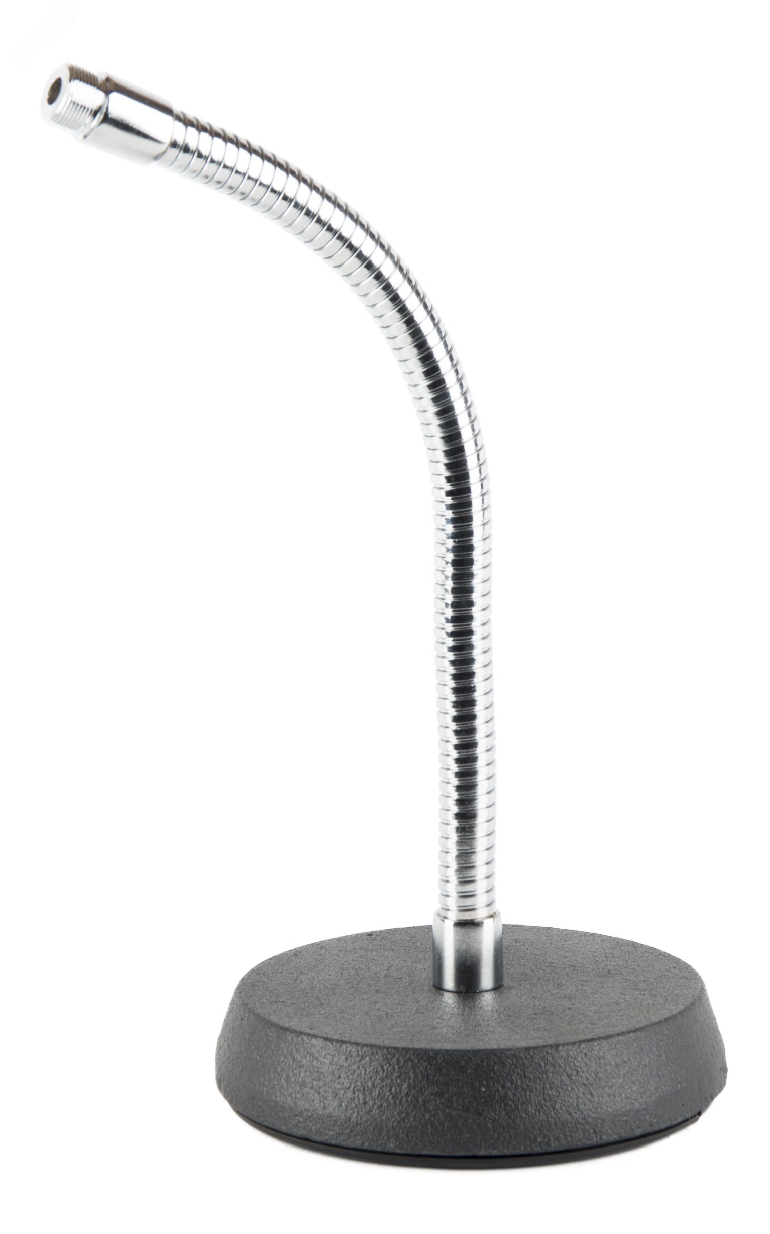 Стойка микрофонная настольная ''гусиная шея'' с утяжеленным основанием, высота 315 мм