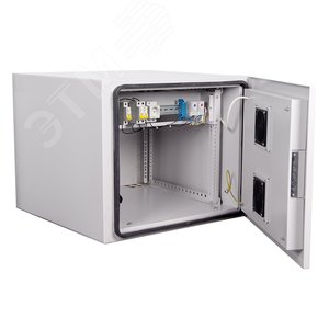 Шкаф 19'' всепогодный для оборудования, 9U х 800 мм, с аксессуарами ''под ключ