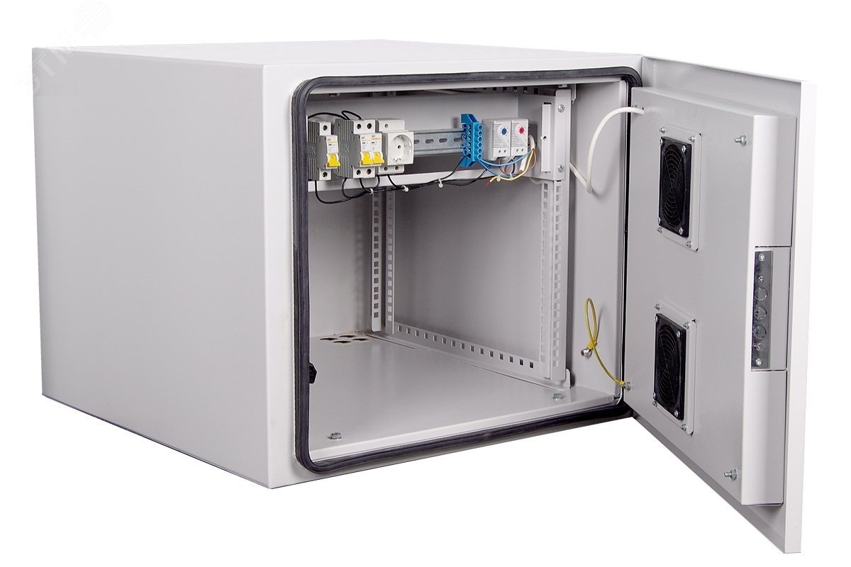 Шкаф 19'' всепогодный для оборудования, 6U х 800 мм, с аксессуарами ''под ключ