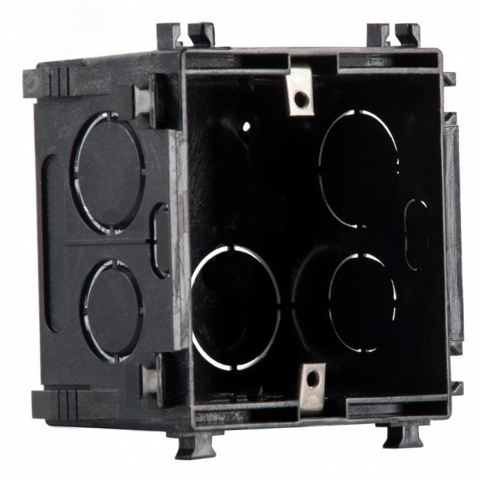 Коробка монтажная для регулятора громкости или селектора программ серии AT-, врезная