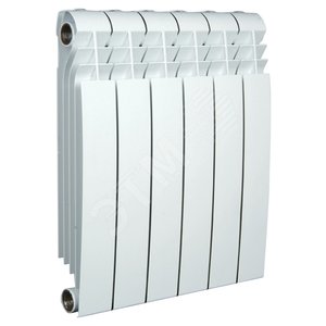 Радиатор биметаллический секционный 500/87/12 боковое подключение