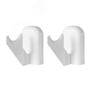 Кронштейны настенные регулируемые белые (комплект)