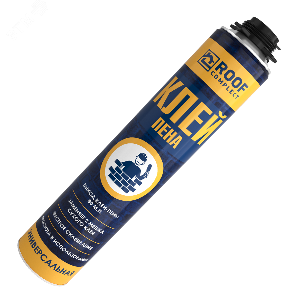 Клей-пена профессиональная универсальная Roof Complect (1000гр)