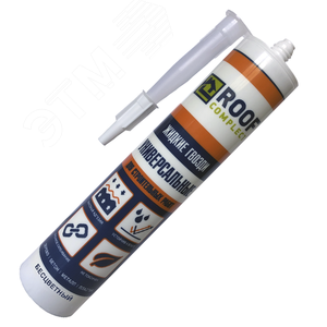 Жидкие гвозди Roof Complect бесцветные (300мл/12шт)